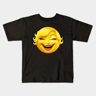 Sassy Smiley Chic Kids T-Shirt